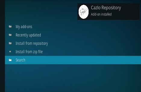 Cazlo repository installation successful.