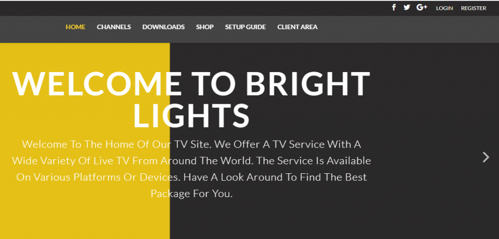 Bright Lights Entertainment IPTV Review How To Stream On Android 