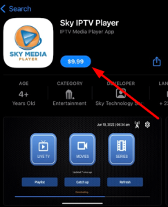 sky player download